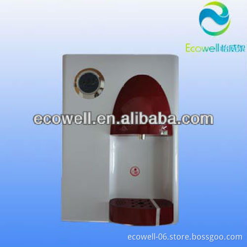 Beautiful red wall-mounted water dispenser